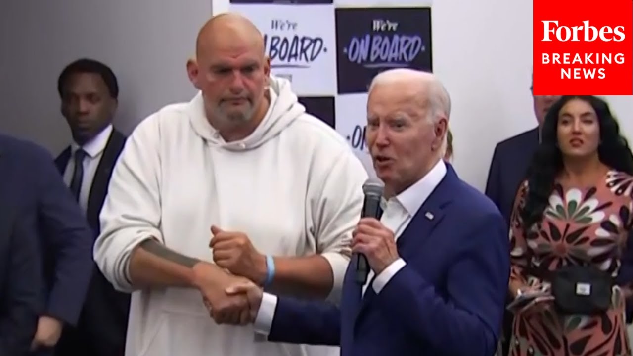 JUST IN: President Biden Joins John Fetterman At Biden-Harris Event In Pennsylvania