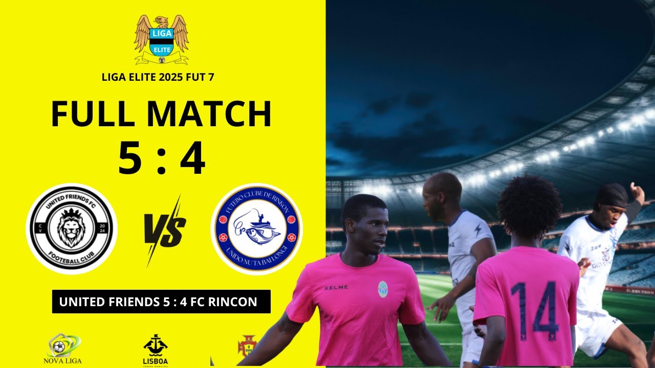 Liga ELITE     Full match   FC United friends  2 : 2 FC Rinkon    5.10.2025