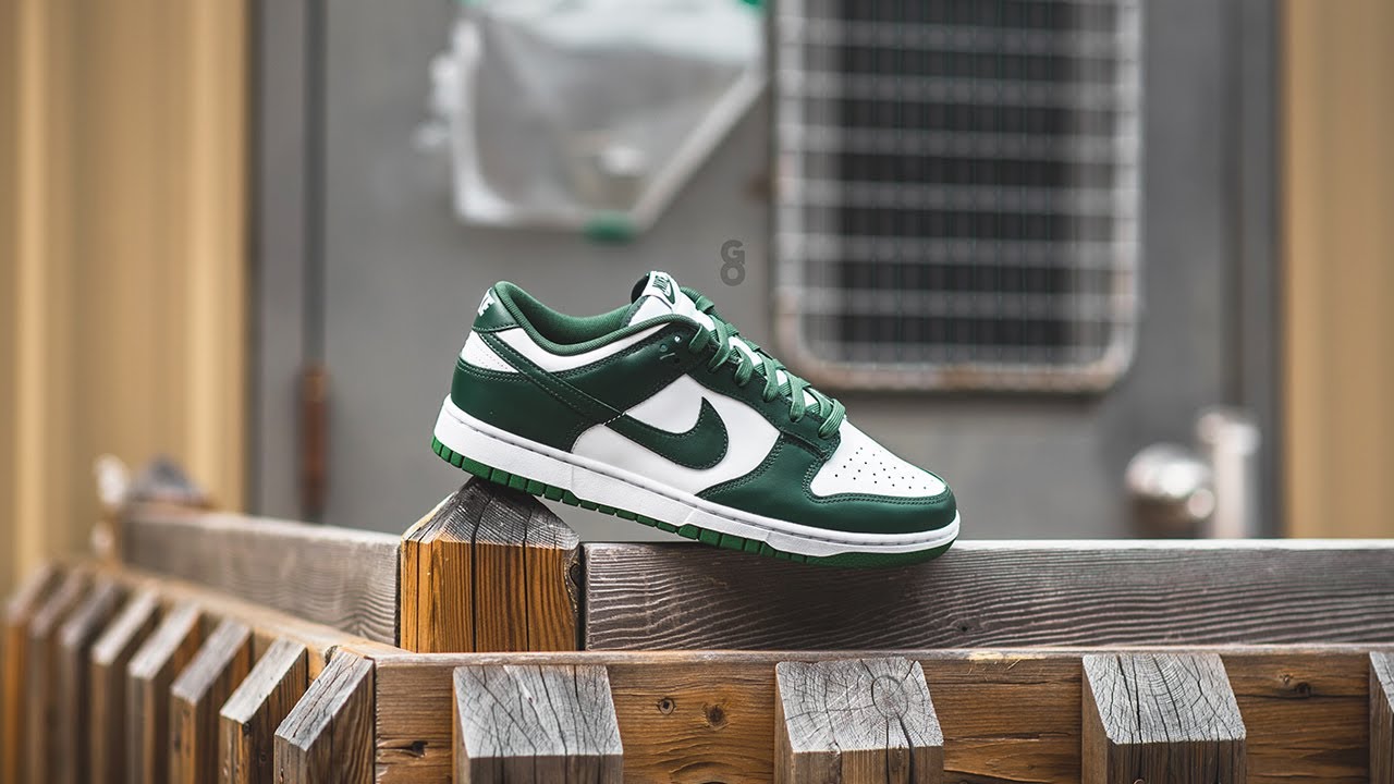 Nike Dunk Low "Spartan Green" (Varsity Green): обзор и как носить на ногах