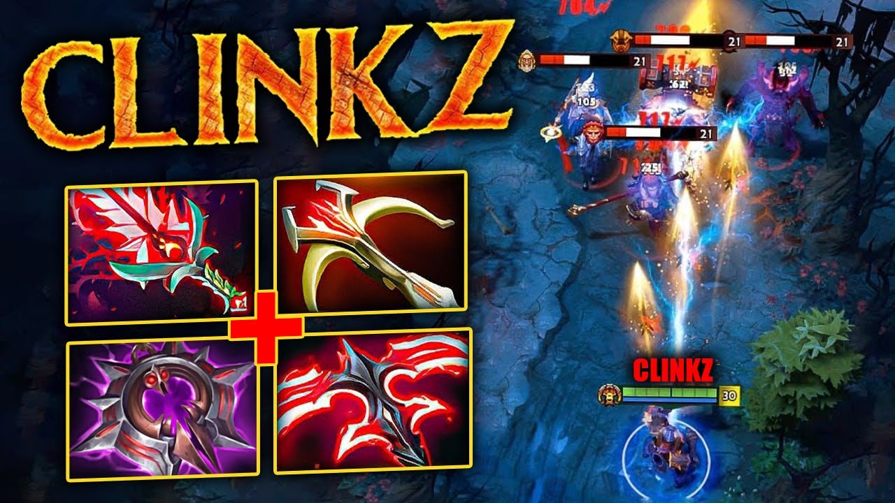Instant Delete Builds Clinkz 32Kills Heavy Burst Bloodthorn + Daedalus + Nullifier 7.38b No Escape 🔥