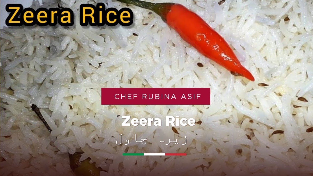 Zeera Rice | Zeera Walay Chawal By Rubina Asif