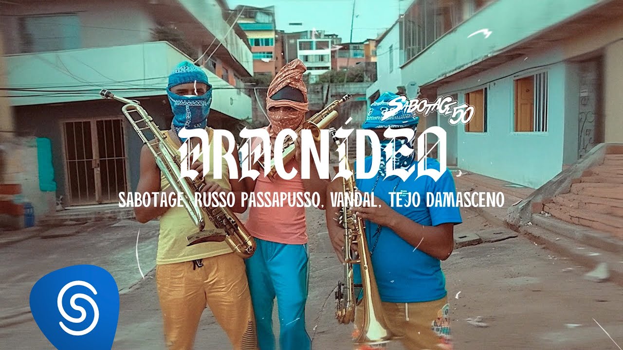 Sabotage, Russo Passapusso, Vandal, Tejo Damasceno - Aracnídeo (Visualizer Oficial)