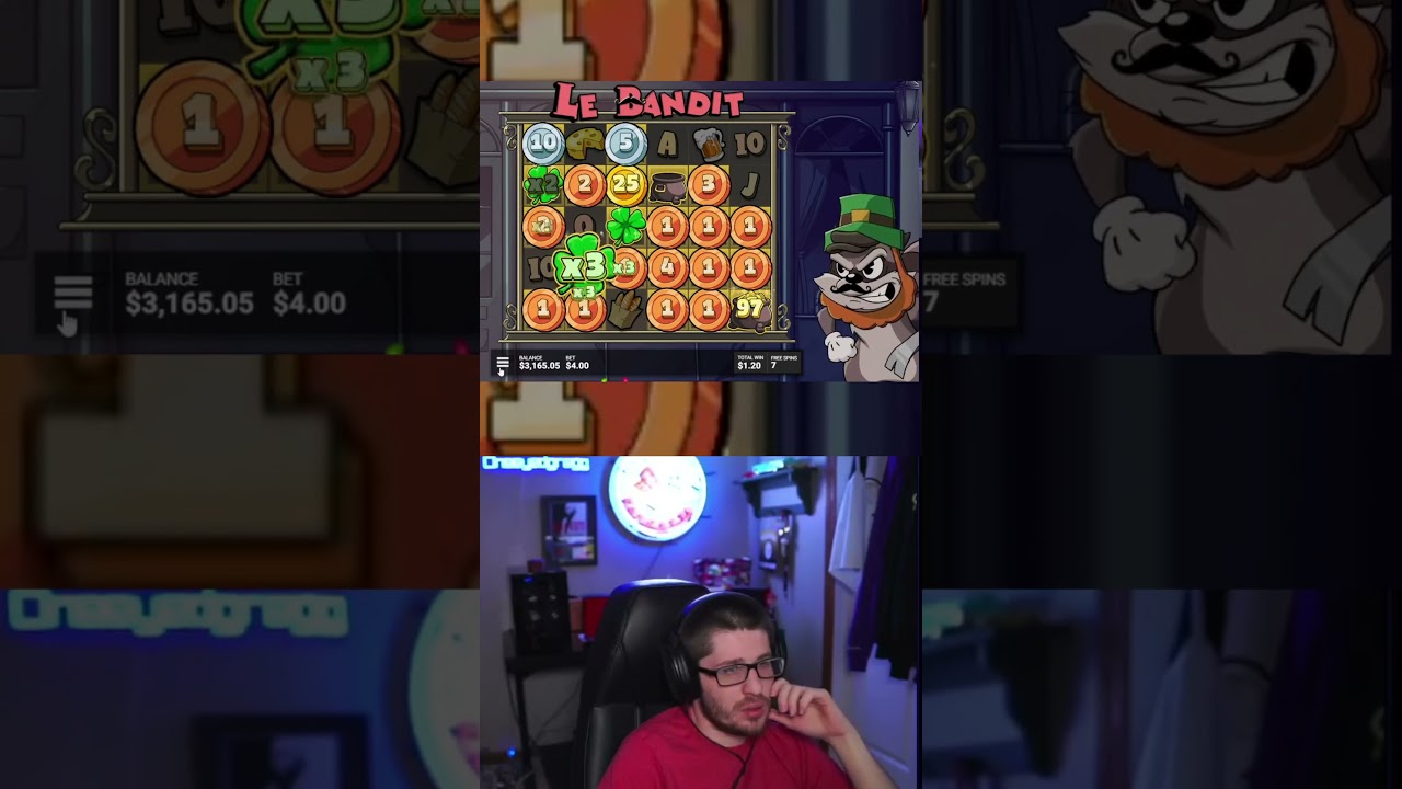 Le Bandit Epic Win #slots #bigwin #casino #bonus#занос