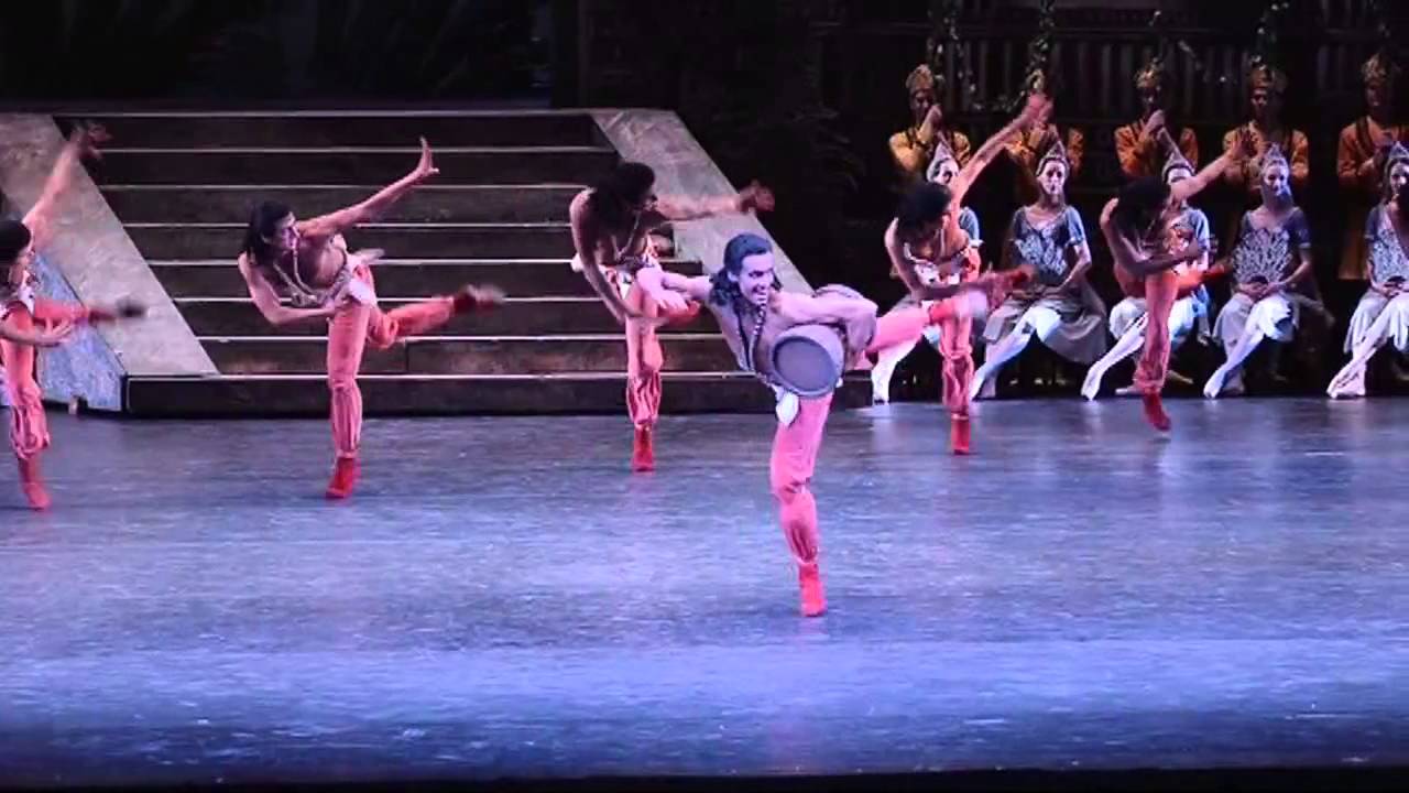 Drum dance Tsvirko Balukova Biktimirov Bayadere Bolshoi theatre