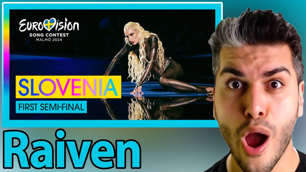 Raiven - Veronika (LIVE) | Slovenia 🇸🇮 | First Semi-Final | Eurovision 2024 REACTION