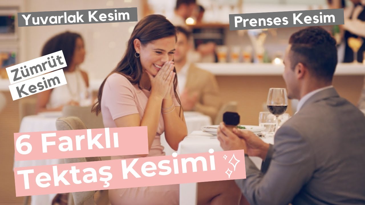 En Pop&uuml;ler 6 Tektaş Modeli l Yuvarlak Kesim Tektaş mı, Prenses Kesim mi? l  Bridolog