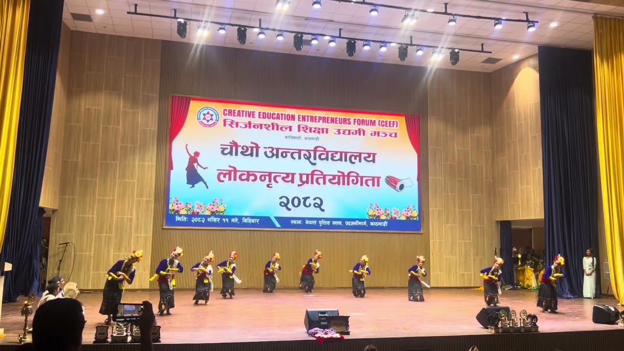 Shape dance competition winner CAMELIA school kauda dance 