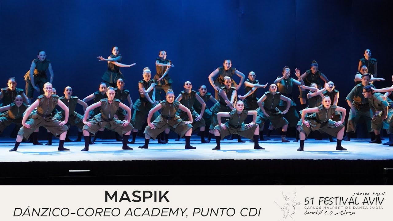 Coreografía de Maspik, Dánzico, Coreo Academy, Punto CDI | 51° Festival Aviv 2025 | Bikurim abierta