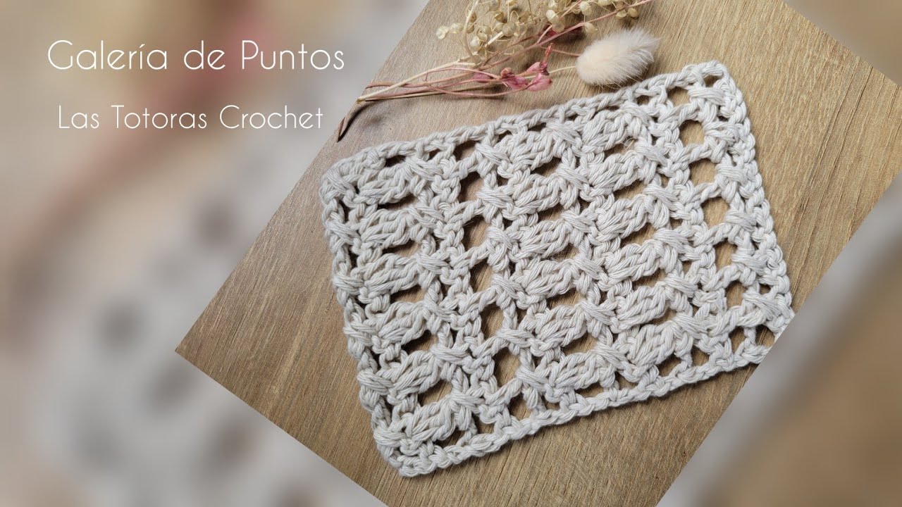 Galería de Puntos | Punto No. 2 -varetas cruzadas-punto red-var cerradas juntas| Las Totoras Crochet
