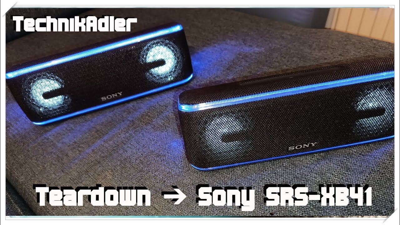 Teardown ➔ Sony SRS-XB41 (TechnikAdler)