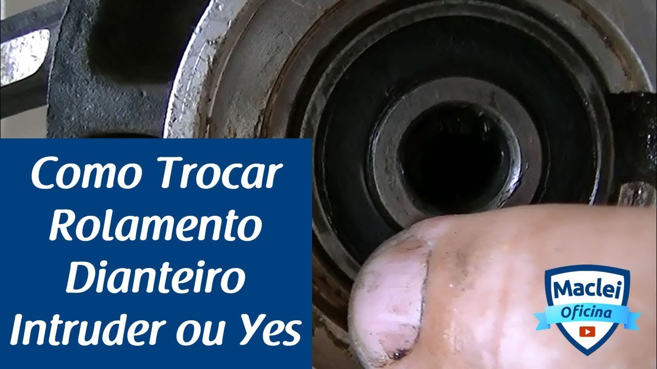 COMO TROCAR ROLAMENTO RODA SUZUKI INTRUDER OU YES