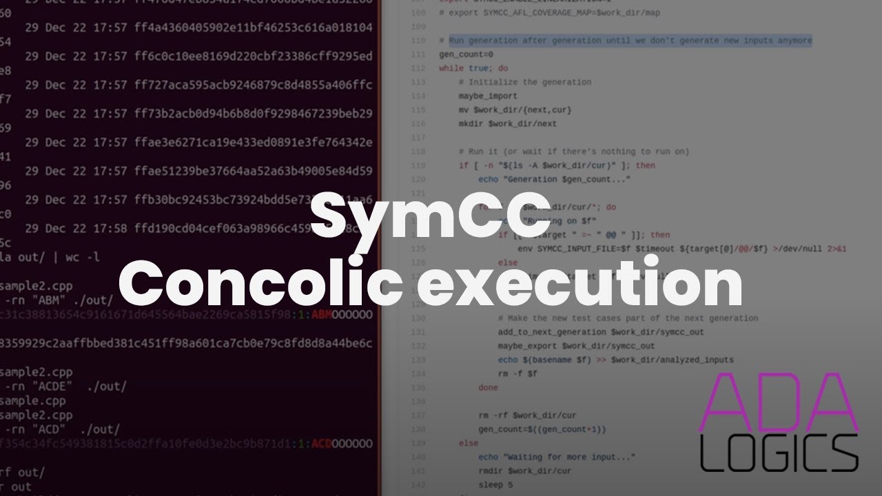 Symbolic execution by compilation with SymCC
