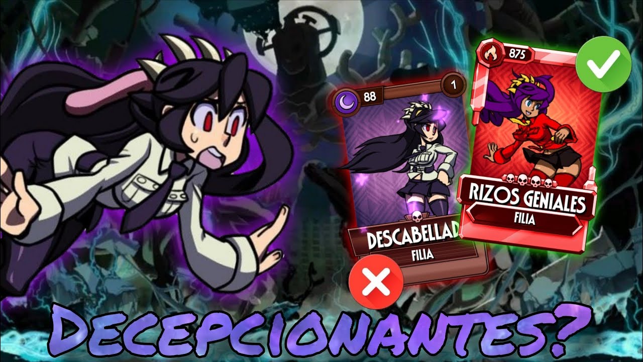Ranking variantes de Filia de peor a mejor|Skullpapu| Skullgirls Mobile