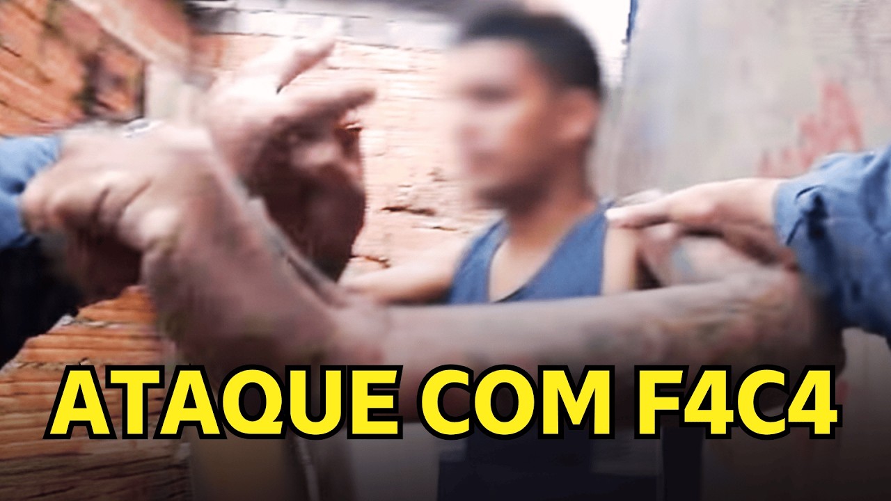ATACOU O POLICIAL COM UMA F4C4 E FOI EMBORA NO SACO | FARDA 046