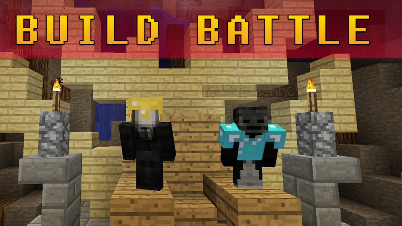 Build Battle w/ ElRichMC LUCHA DE ESCULTORES