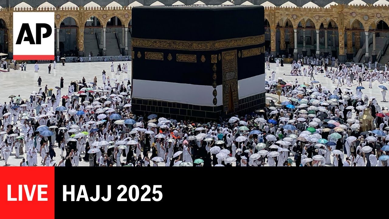 Hajj 2025 LIVE: Muslims circle the Kaaba in Mecca