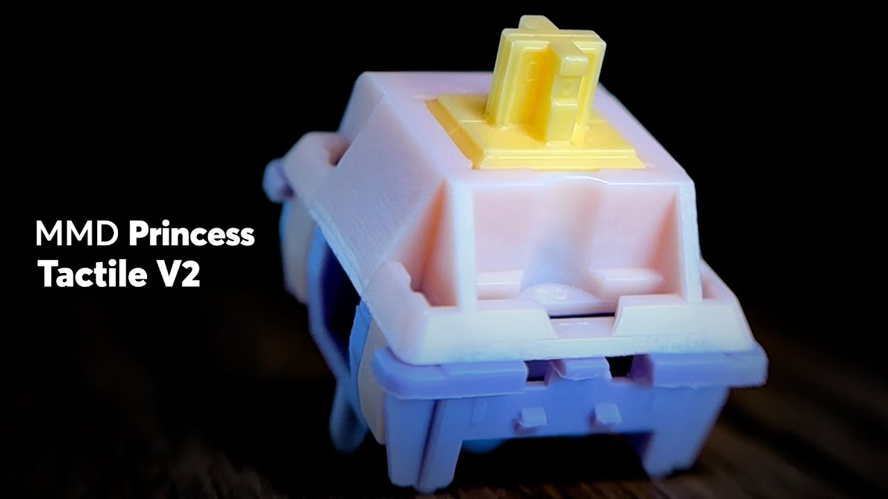 Ultimate MMD Princess Tactile V2 Sound Test |&nbsp;Amazing Tactile Switch!