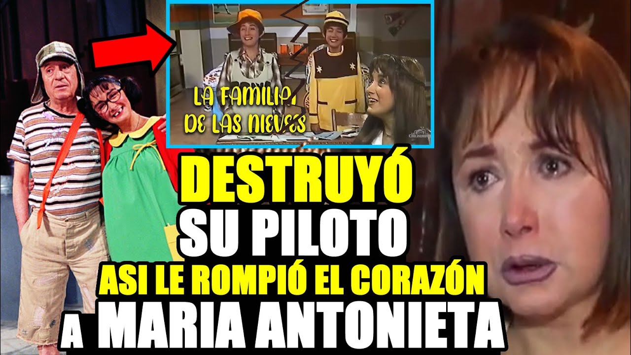 Chespirito le sepultó este piloto y la Chilindrina se vengó de la peor manera