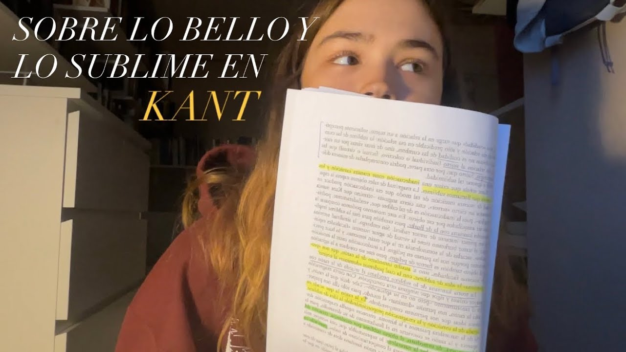 La relación con la Belleza | KANT y la ESTÉTICA del juicio 