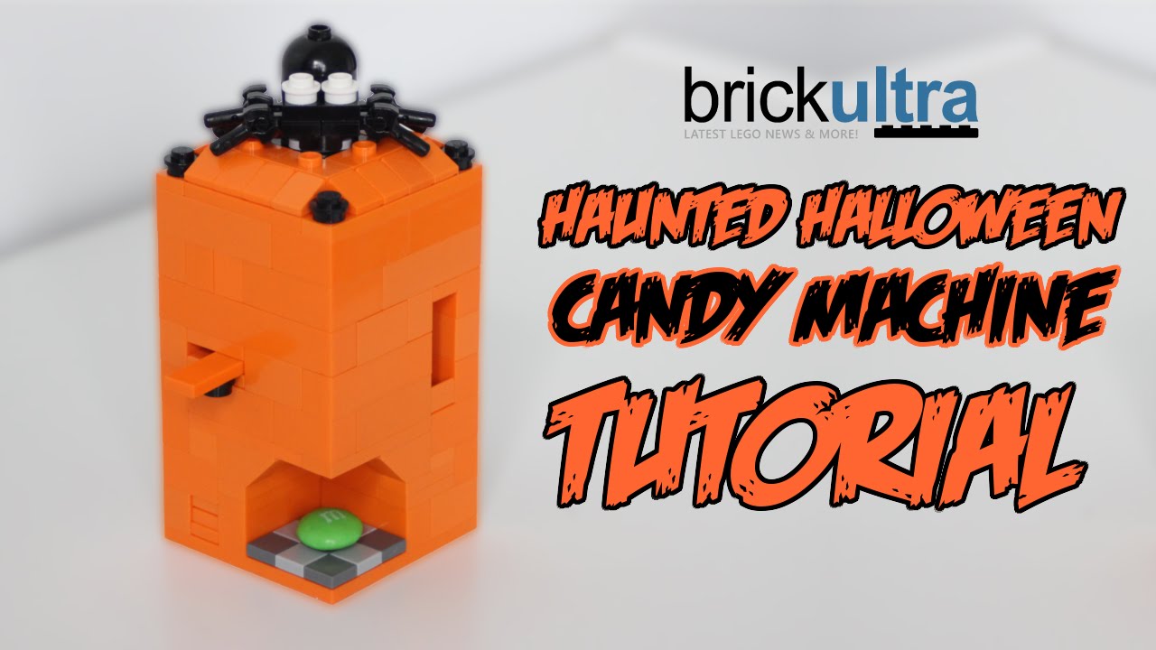 Haunted Halloween LEGO Candy Machine Tutorial & Instructions