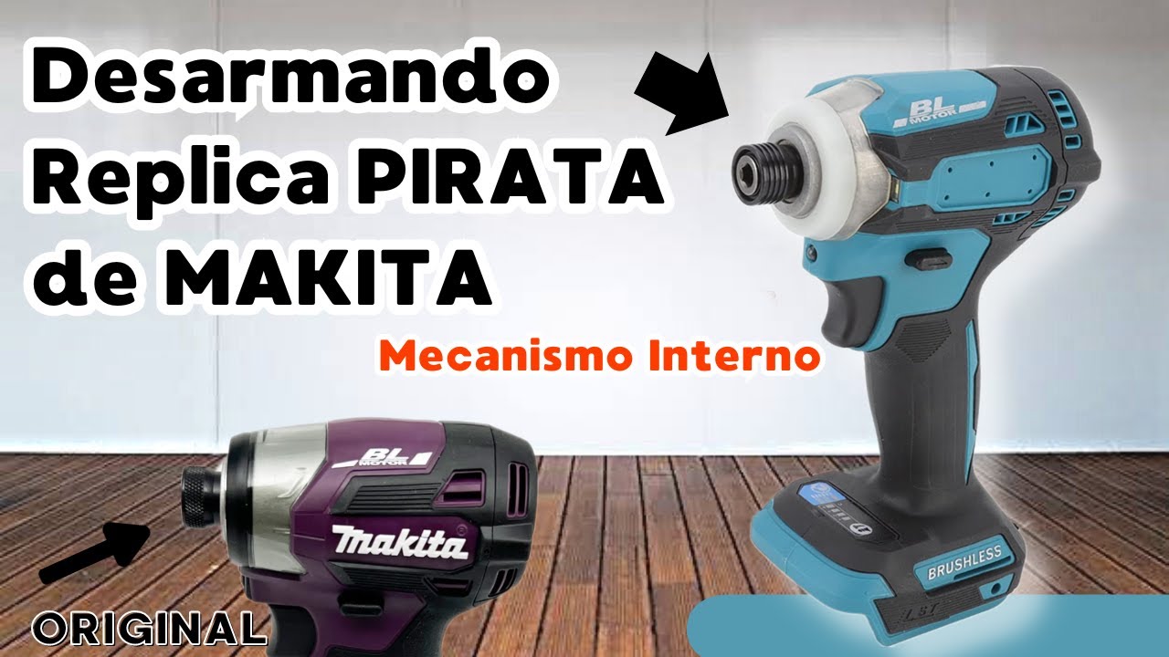 DESARMANDO ATORNILLADOR REPLICA DE MAKITA - Analizando su Mecanismo Interno ⚙️⚙️