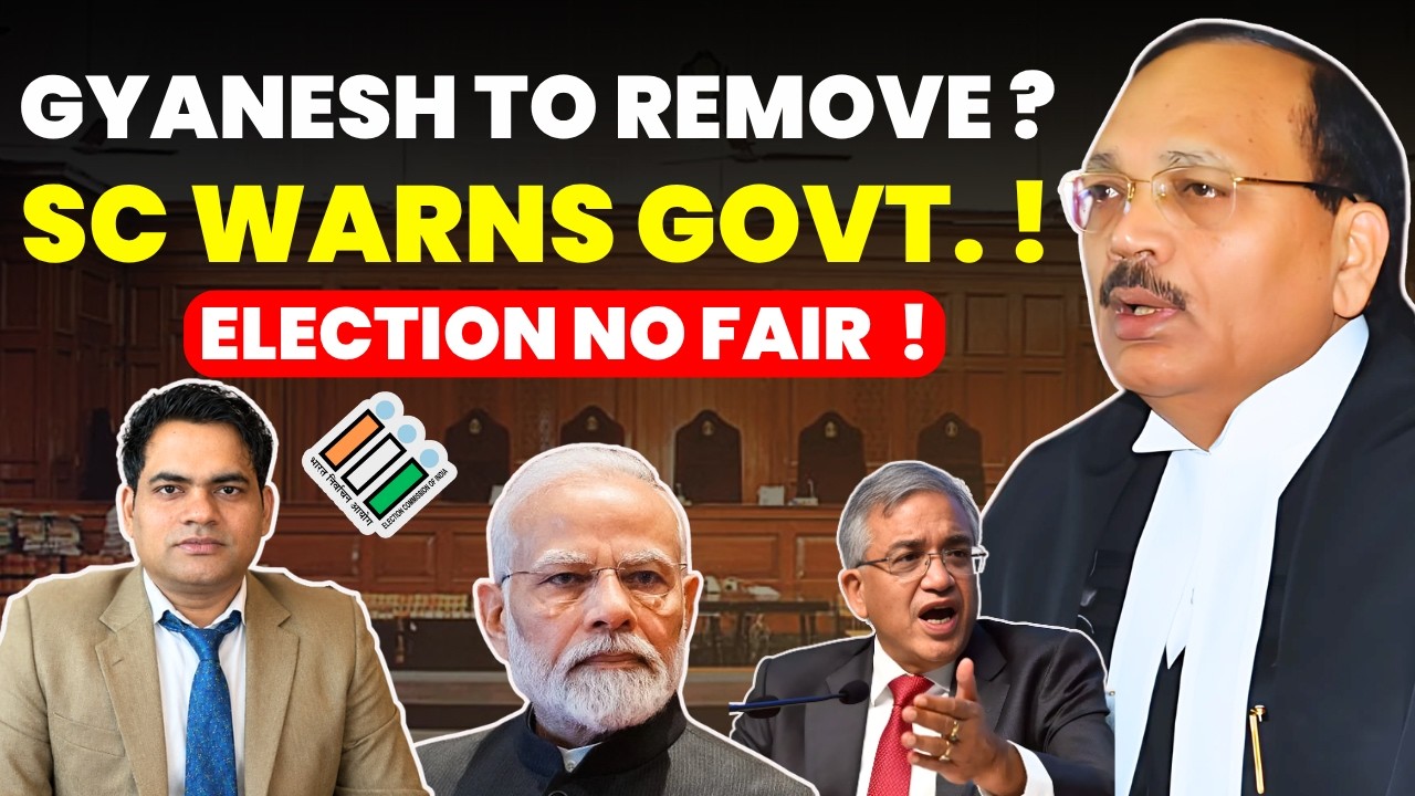 ELECTION NO FAIR ....SC WARNS GOVT.- REMOVE CEC? STRIKE DOWN LAW? #supremecourtofindia #electionlaw