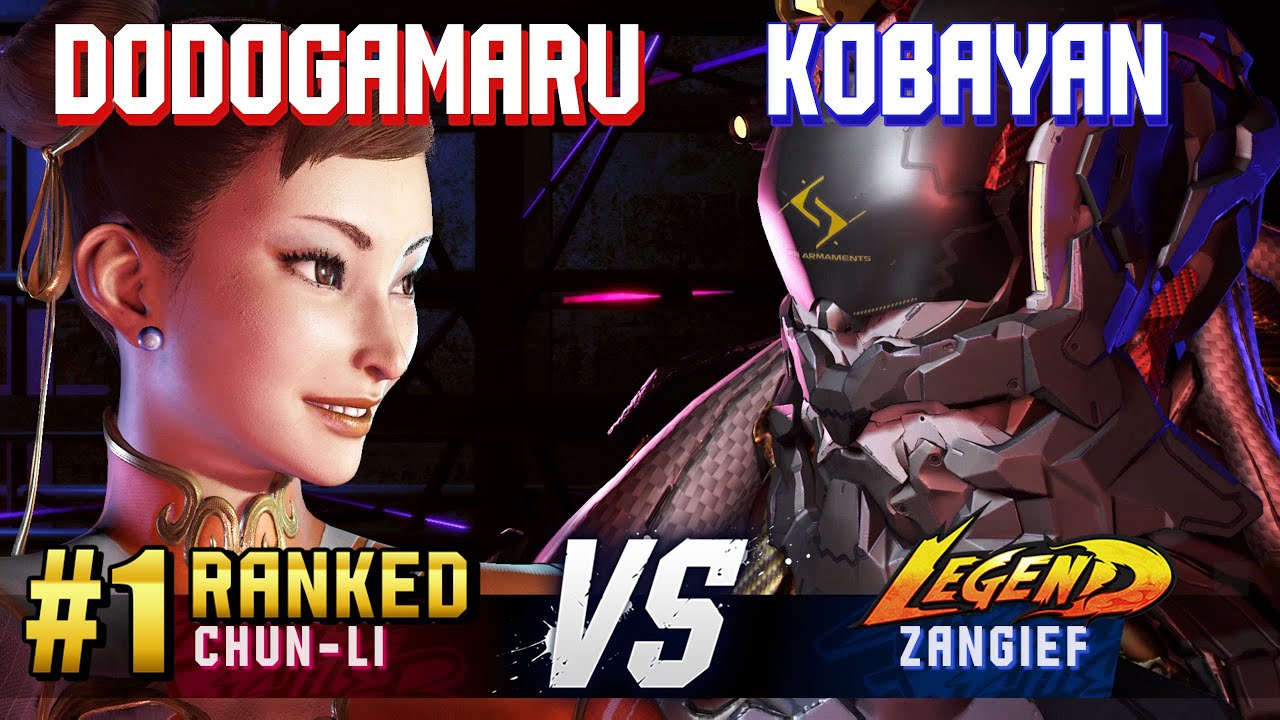SF6 ▰ DODOGAMARU (#1 Ranked Chun-Li) vs KOBAYAN (Zangief) ▰ High Level Gameplay