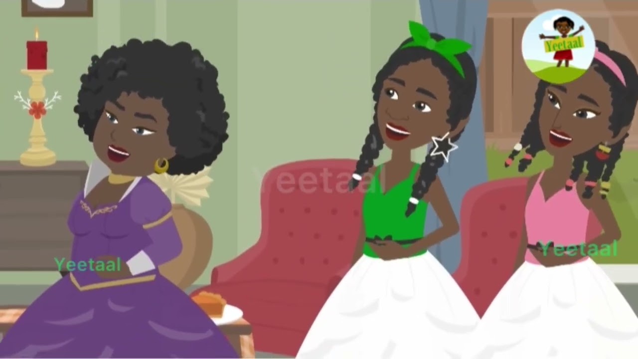 Coumba amoul nday : Cendrillon en Wolof, Cinderella Wolof, Cenerentola Wolof ( polygame)