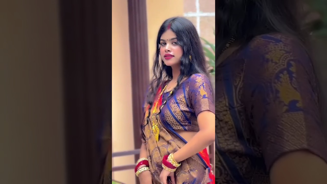 Russian girl desi saree dance #russiangirl #russia #russia
