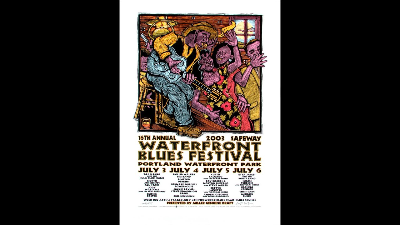 The Paul deLay Band @ Waterfront Blues Festival, USA (2003)