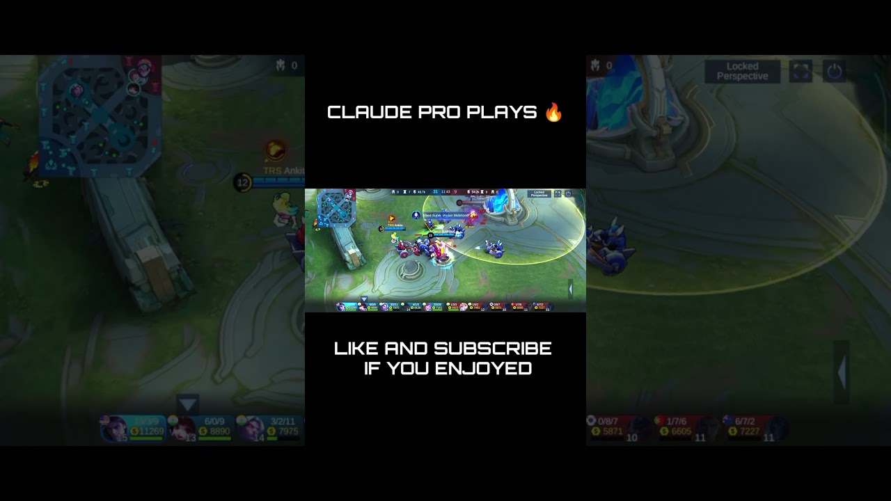 Claude Pro Plays 🔥 Savage Stolen by Chang&rsquo;e 😑 #shorts #mlbb #claudemlbb