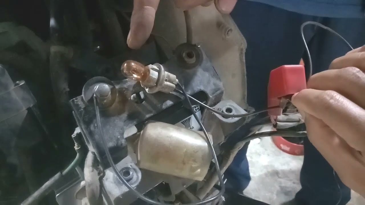 Cara mudah memperbaiki jalur pengisian aki vario 110