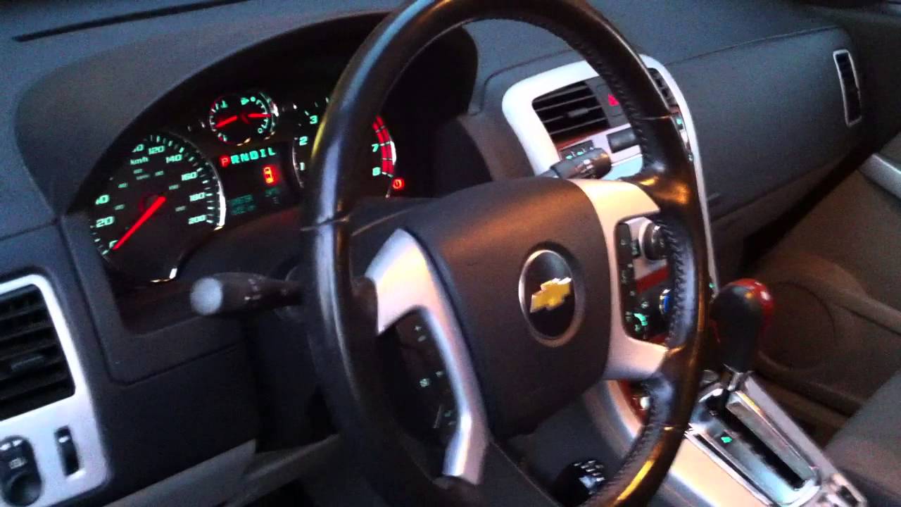 Запуск двигателя Chevrolet Equinox LT 2009 года и подробный обзор