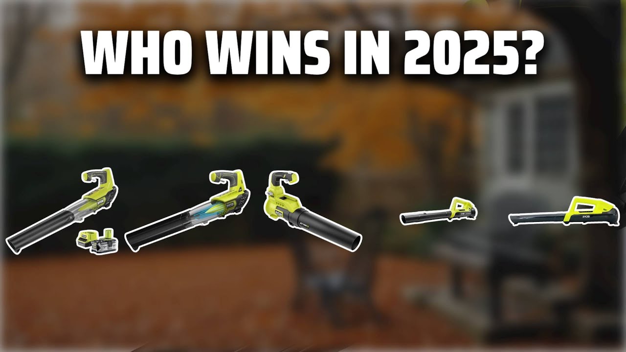 Пять лучших воздуходувок Ryobi 2025 года — обязательно к просмотру перед покупкой!