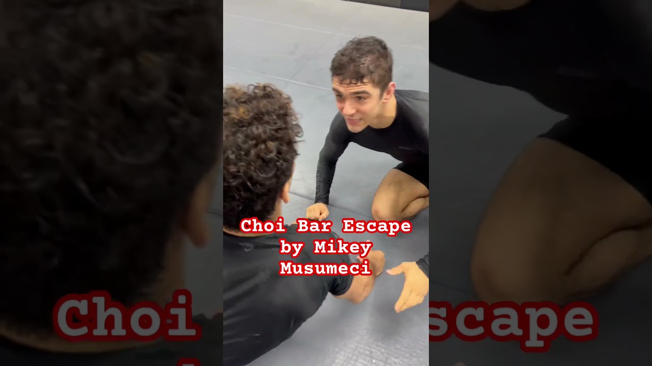 Побег из бара Choi автора Mikey Musumeci | COBRINHA BJJ #cobrinhaonline #nogi #martialarts