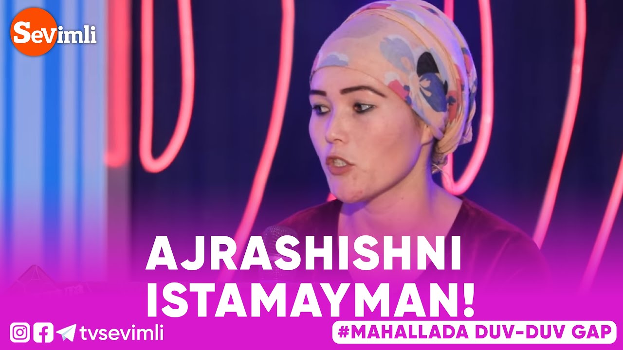Mahallada duv-duv gap - AJRASHISHNI ISTAMAYMAN!