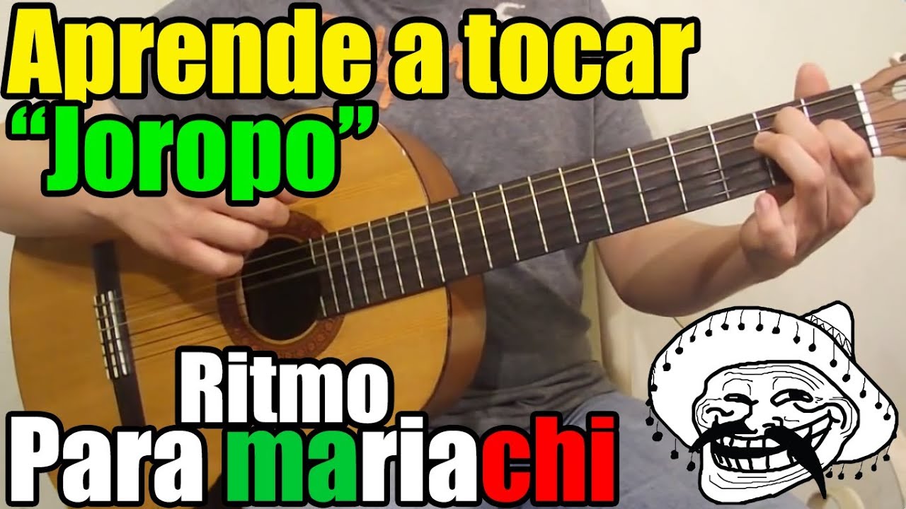 Como tocar Joropo en guitarra (Rasgueo para mariachi)