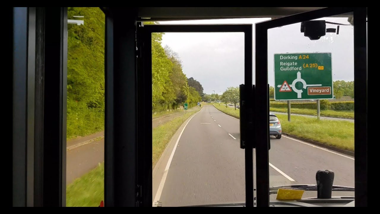 FULL ROUTE VISUAL | Route 465: Kingston - Dorking | MCL30089 (BV66GYD)
