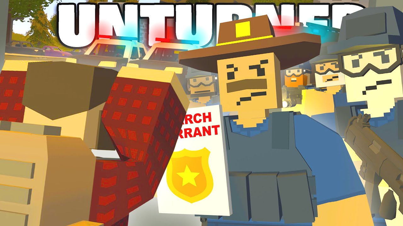 НАБЕГ ПОЛИЦИИ! (Unturned Life RP #35)