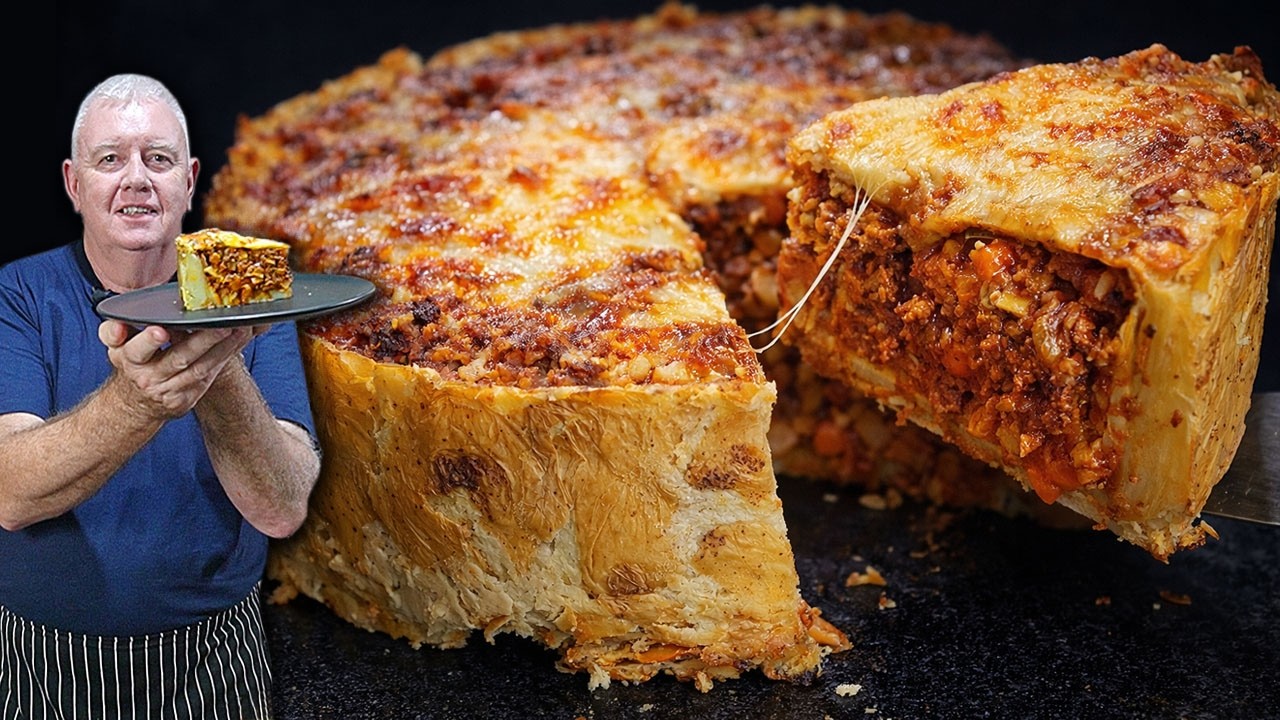 Just Press Potatoes — This Crispy Meat Pie Is Unreal