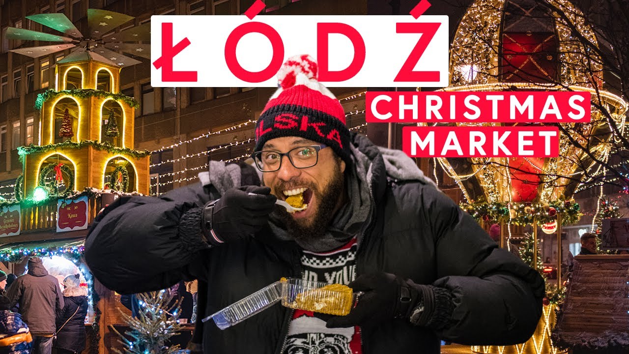 Łódź Poland Christmas Market 🇵🇱 🎄