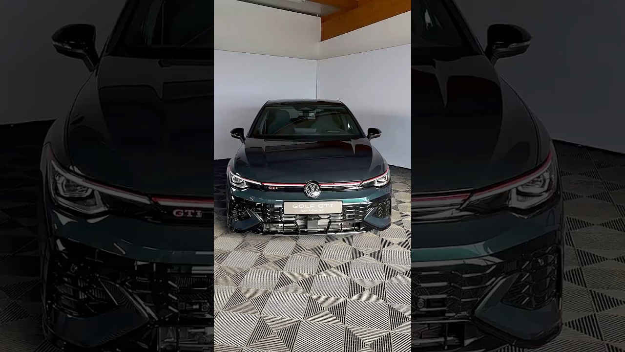 The Golf GTI EDITION 50 in 'Dark Moss Green Metallic' &ndash; a modern tribute with a true racing soul.