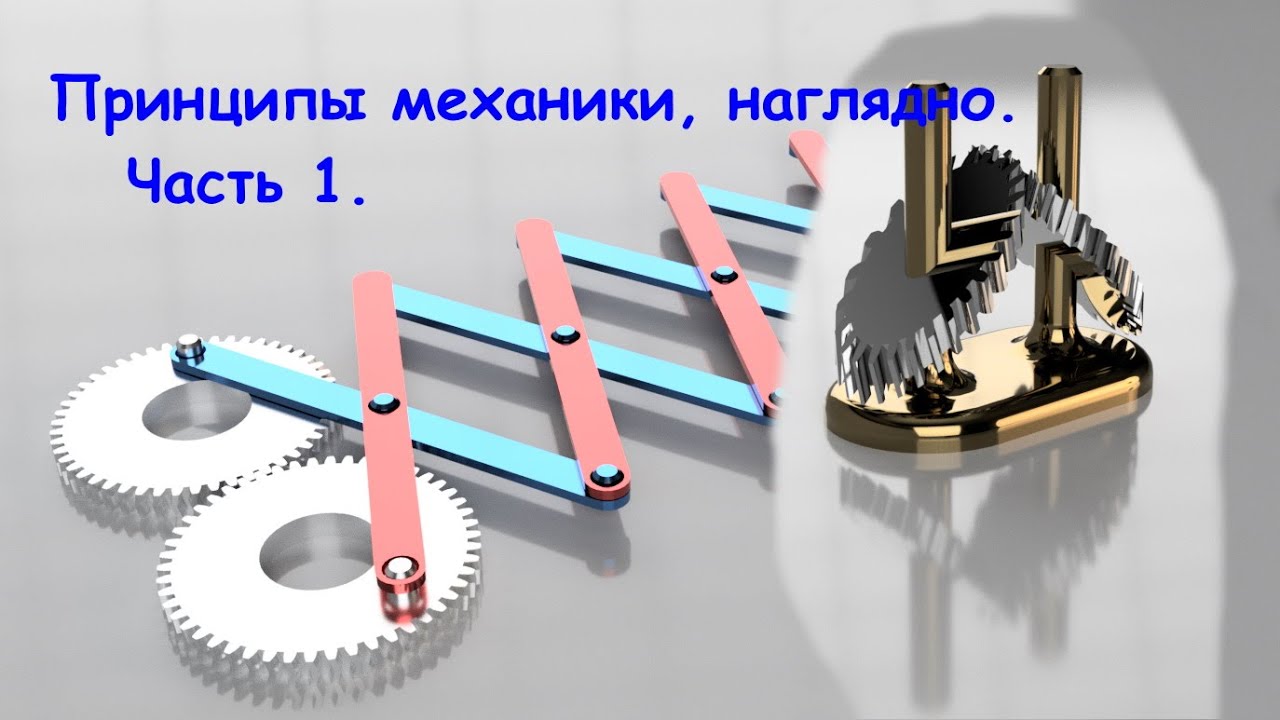 Принципы механики, наглядно. Часть 1.