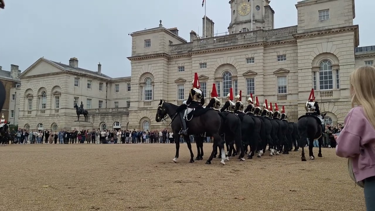 Horseguards Parade,  Changing of the Guards in London.