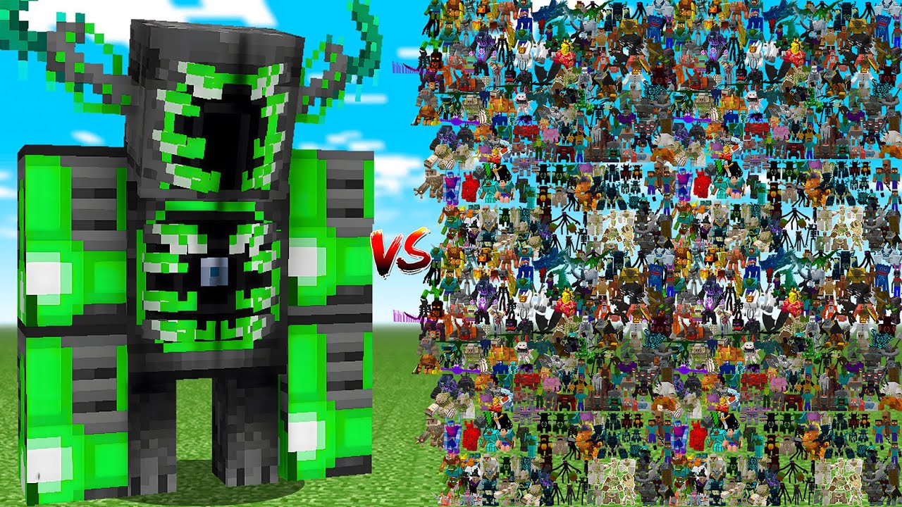 ALIEN ZORDEN vs 500 RANDOM MOBS!