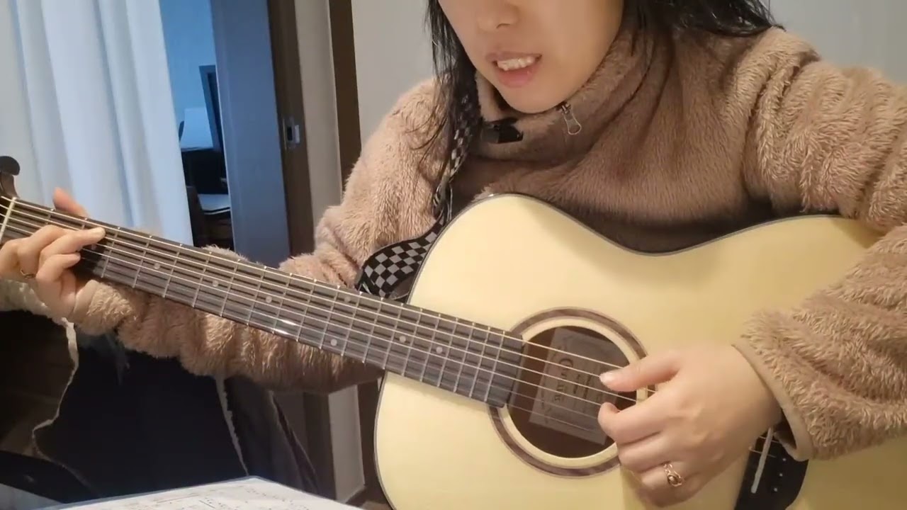 통기타초보 쉬운코드로 가요 한곡 완성하기 산골소년의 사랑이야기 배워봐요 guitar easy code
