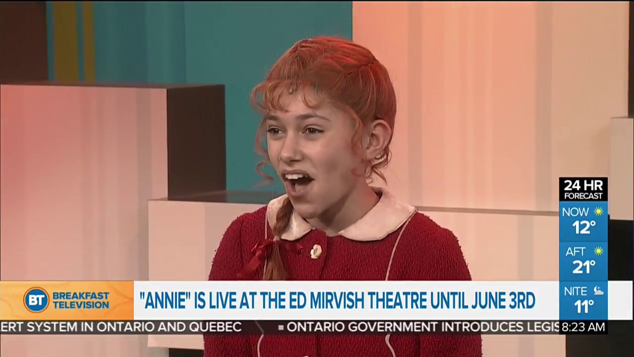 Annie Toronto | Ruby Stokes performing 'Tomorrow' LIVE