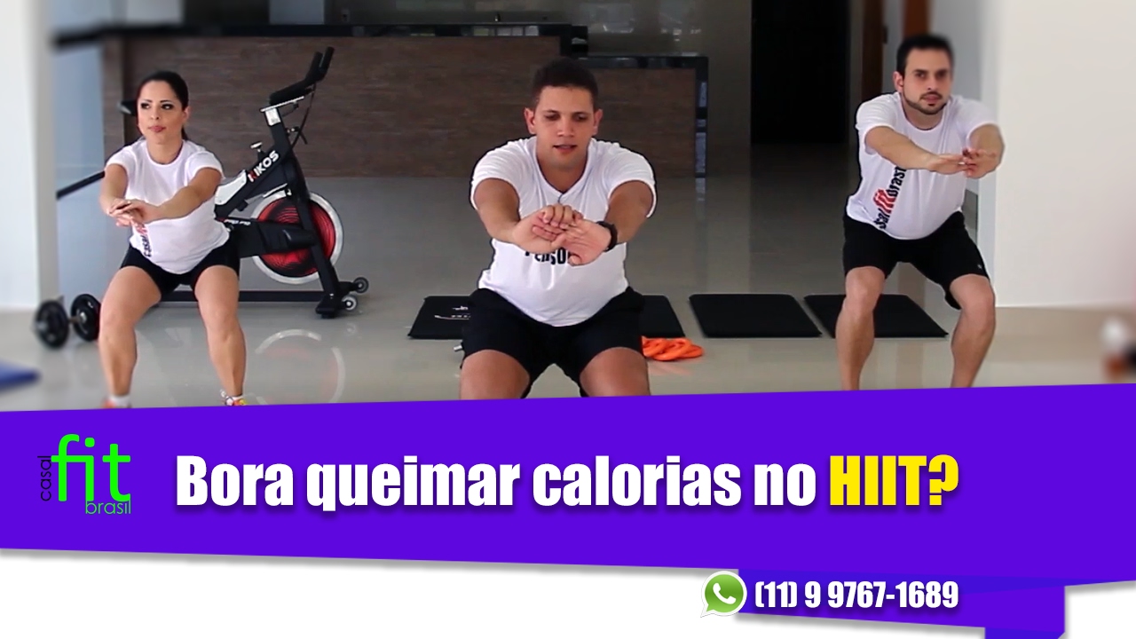 Treino de HIIT - Casal Fit Brasil