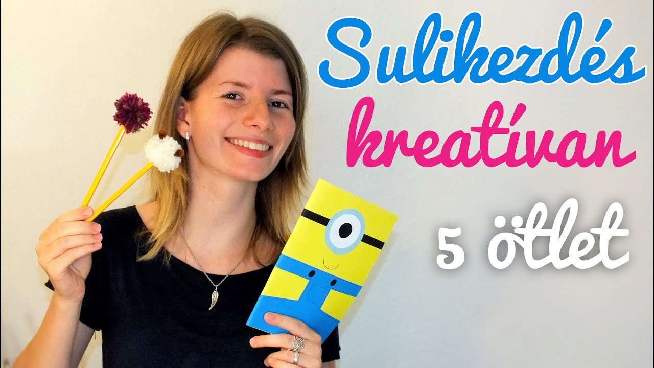 Készüljünk kreatívan a sulikezdésre - 5 szuper egyszerű ötlet | Manó kuckó