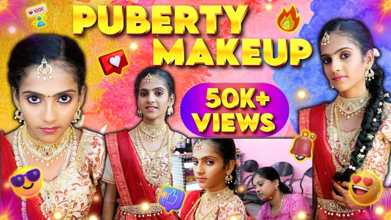 Puberty Function Makeup full video💄 @Theresamakeupartist